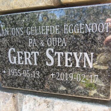STEYN Gert 1955-2019