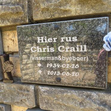 CRAILL Chris 1934-2013