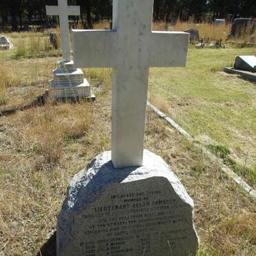 3. Memorial stone: Anglo Boer War - British soldiers