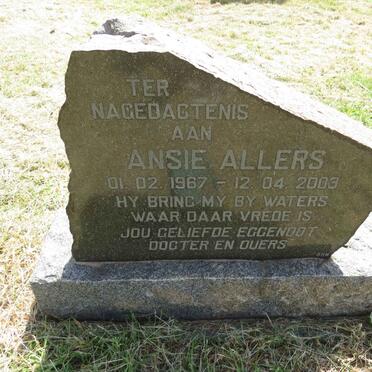 ALLERS Ansie 1967-2003