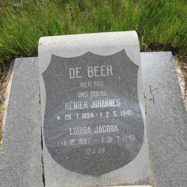 BEER Renier Johannes, de 1894-1941 & Louisa Jacoba 1897-1945