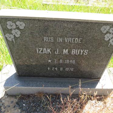 BUYS Izak J.M. 1946-1976