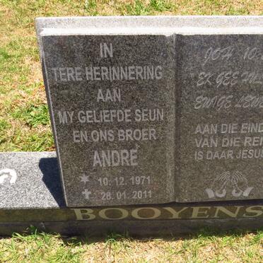 BOOYENS Andre 1971-2011