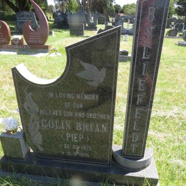 BYLIEFELDT Colin Brian 1975-1996