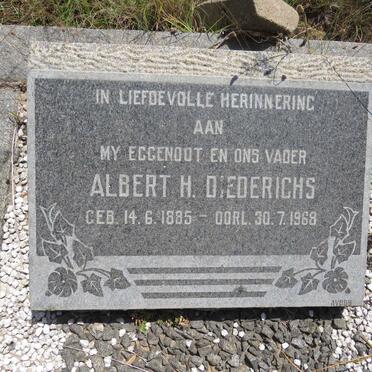 DIEDERICHS Albert H. 1885-1968