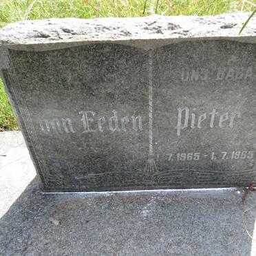 EEDEN Pieter, van 1965-1965