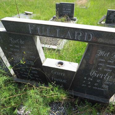 FULLARD William 1911-1988 & Gerty 1920-1991 _1