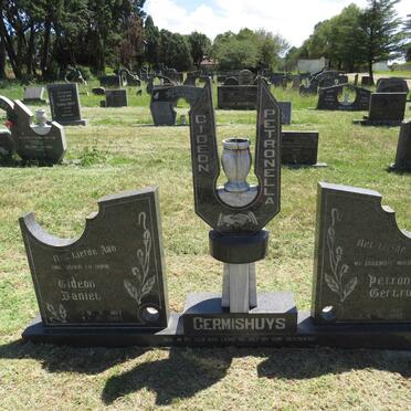 GERMISHUYS Gideon Daniel 1921-2003 & Petronella Gertruida 1937-1993