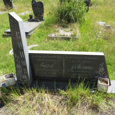 GOUWS Carel 1910-1989 & Johanna 1911-1991