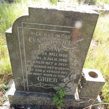 GRIEB Ernst Daniel Gustav 1888-1956