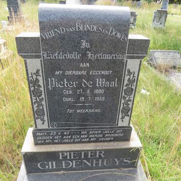 GILDENHUYS Pieter De Waal 1880-1955