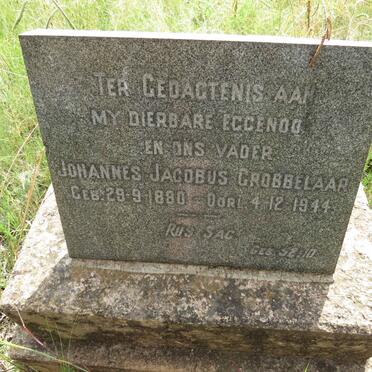 GROBBELAAR Johannes Jacobus 1880-1944