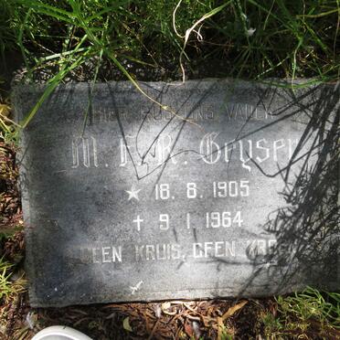 GEYSER M.F.R. 1905-1964