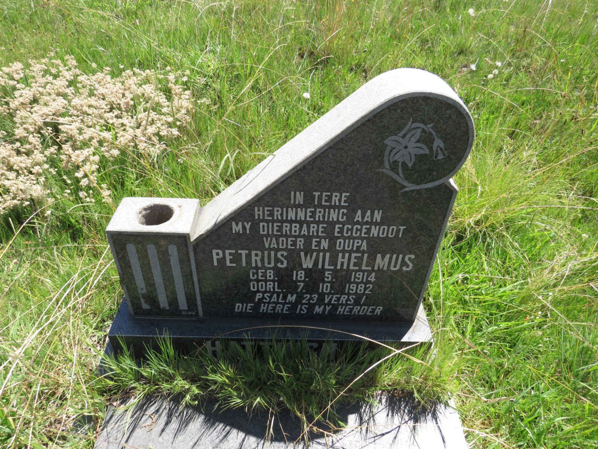 HATTINGH Petrus Wilhelmus 1914-1982