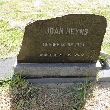 HEYNS Joan 1934-2007