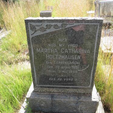 HOLTZHAUSEN Martha Catharina nee TERREBLANCHE 1891-1940