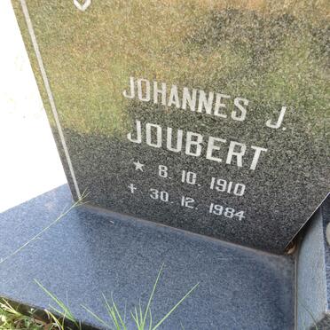 JOUBERT Johannes J. 1910-1984