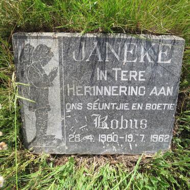 JANEKE Kobus 1960-1962