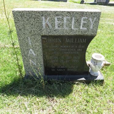 KEELEY John William 1926-1995