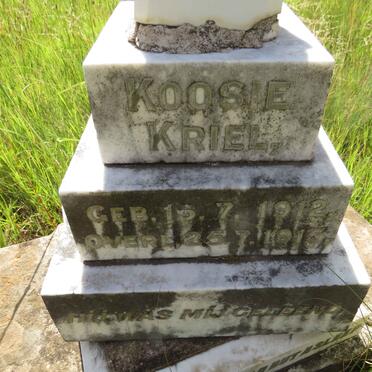 KRIEL Koosie 1912-1915
