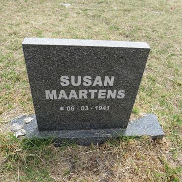 MAARTENS Susan 1941-