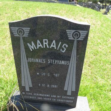 MARAIS Johannes Stephanus 1907-1981