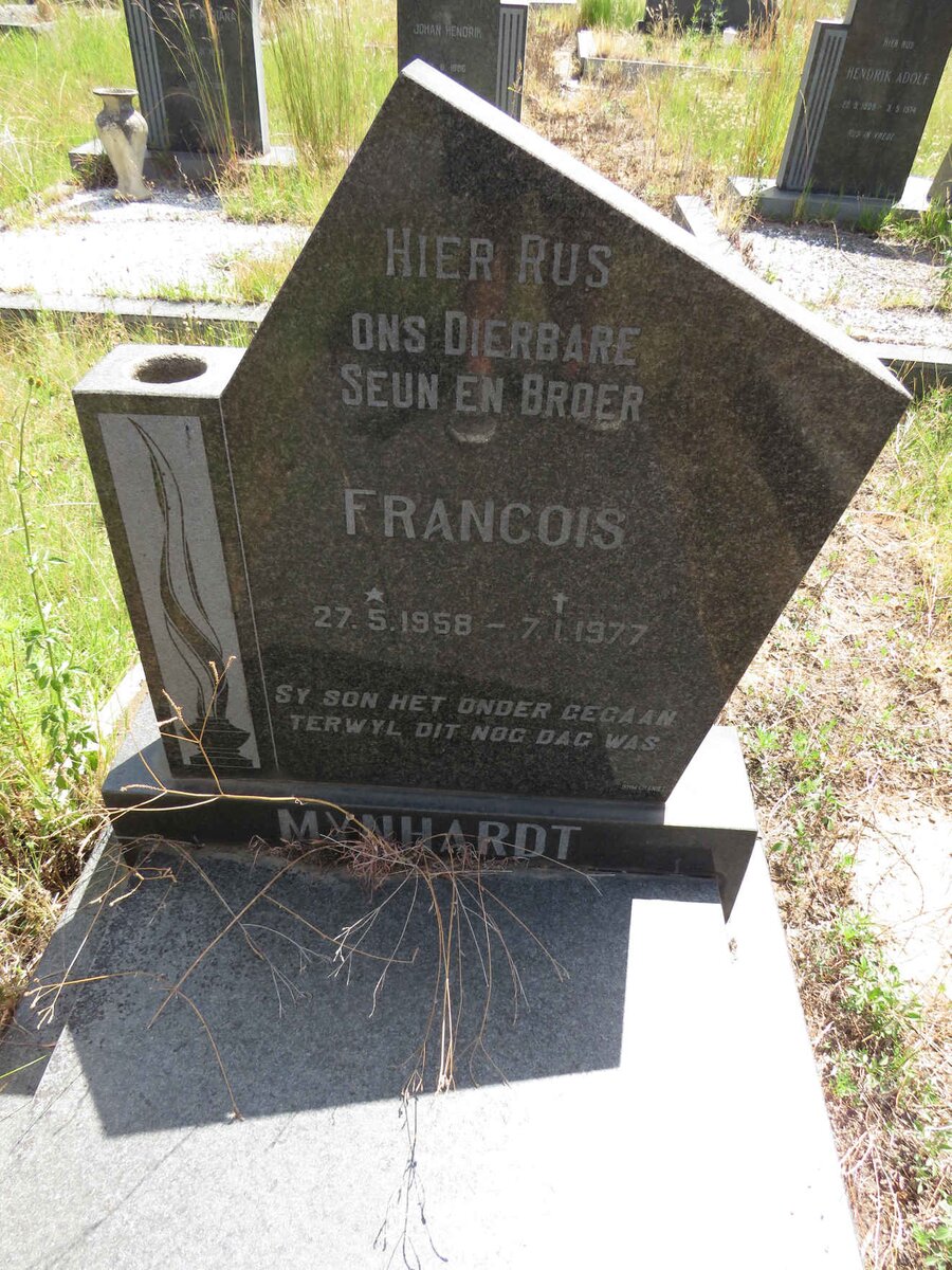 MYNHARDT Francois 1958-1977