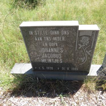 MEINTJES Johannes Jacobus 1920-1985