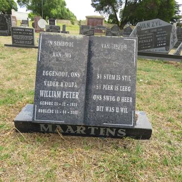 MAARTENS William Peter 1935-2001