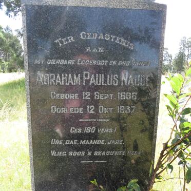 NAUDE Abraham Paulus 1888-1937