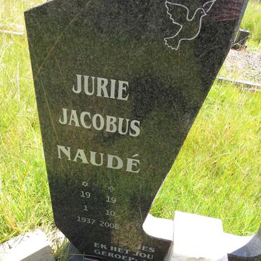 NAUDE Jurie Jacobus 1937-2006