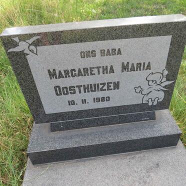 OOSTHUIZEN Margaretha Maria 1980-1980