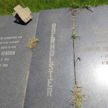 OBERHOLSTER Jan Hendrik 1903-1984 & Hester Maria Jacoba 190?-1986 _1