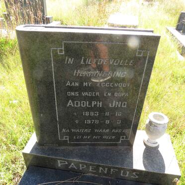 PAPENFUS Adolf Jno 1893-1978