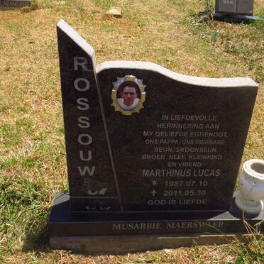 ROSSOUW Marthinus Lucas 1987-2011 