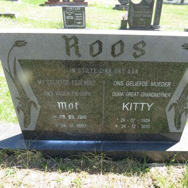 ROOS Mof 1918-1997 & Kitty 1929-2010