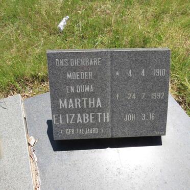 STEYN Petrus Paulus 1905-1985 & Martha Elizabeth TALJAARD 1910-1992 _2