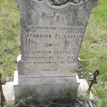 SMIDT Catharina Elizabeth nee BESTER -1915