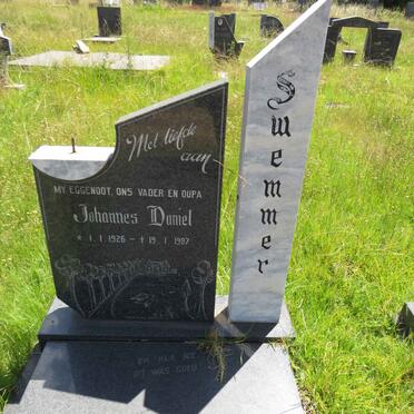 SWEMMER Johannes Daniel 1926-1987