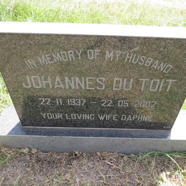 TOIT Johannes, du 1937-2002