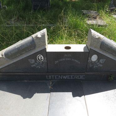 UITENWEERDE Hendrik Lourens 1892-1967 & Elsie Magdalena 1895-1976 _1 