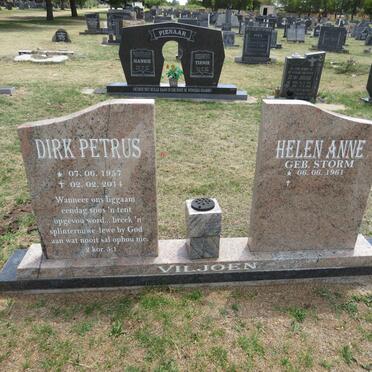 VILJOEN Dirk Petrus 1957-2014 & Helen Anne STORM 1961- 