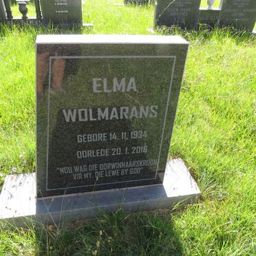 WOLMARANS Elma 1934-2016