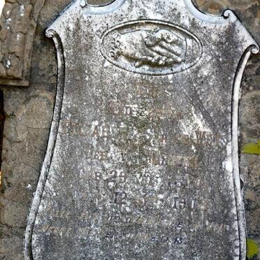 WET Elizabeth S.A., de nee VAN NIEKERK 1870-1908