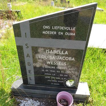 WESSELS Isabella Louisa Jacoba nee VERWEY 1936-2011