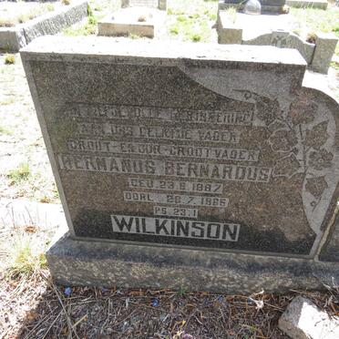 WILKINSON Hermanus Bernardus 1887-1965 & Gertruida Louisa LUBBE 1895-1981 _1