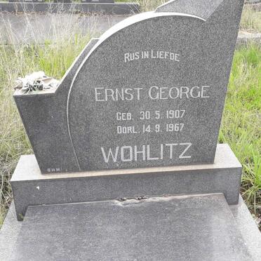 WOHLITZ Ernst George 1907-1967