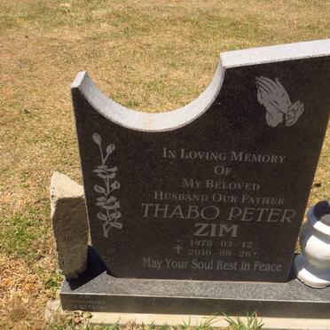 ZIM Thabo Peter 1978-2010