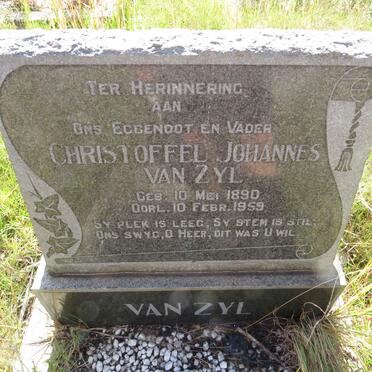 ZYL Christoffel Johannes, van 1890-1959