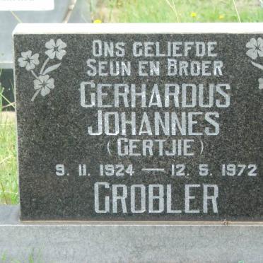 GROBLER Gerhardus Johannes 1924-1972